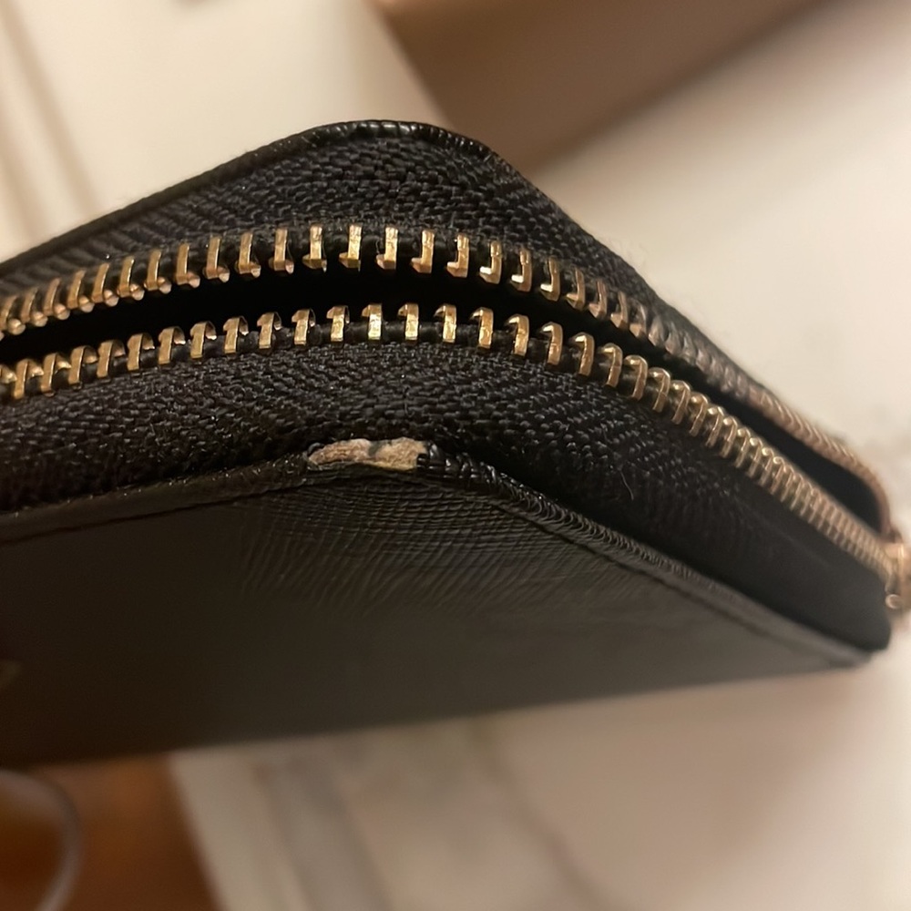 Vintage Tory Burch black leather wallet - Picture 11 of 12
